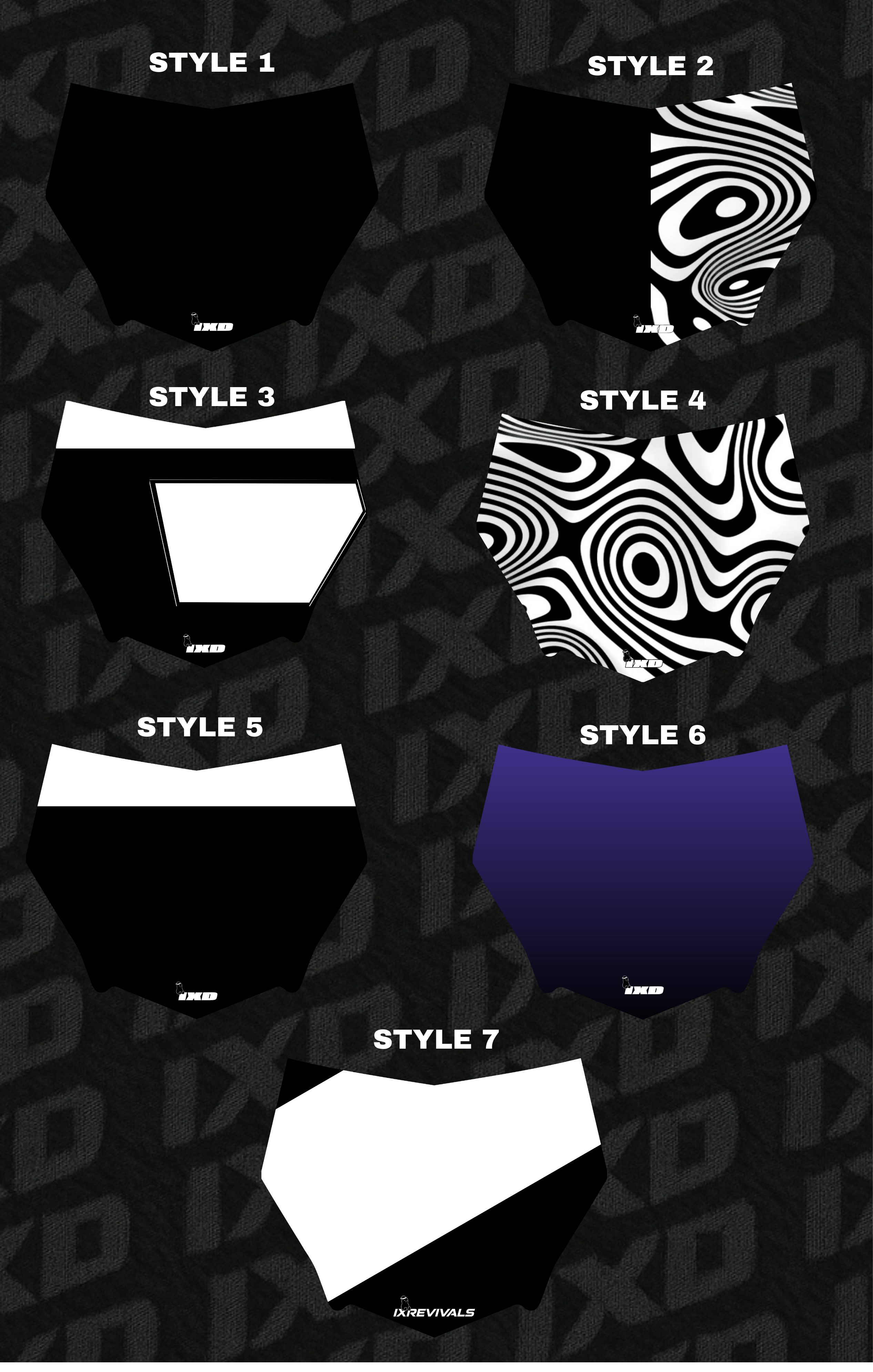 Motocutz Plate Decal | VARRIENT 1